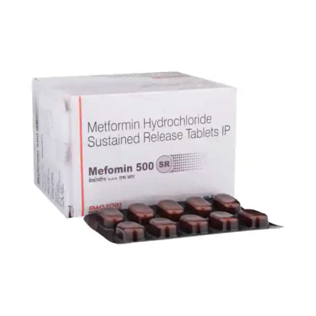 Mefomin 500 SR (10 tablets sr in 1 strip)