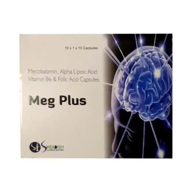Meg Plus (1 Strip Of 10 capsules)