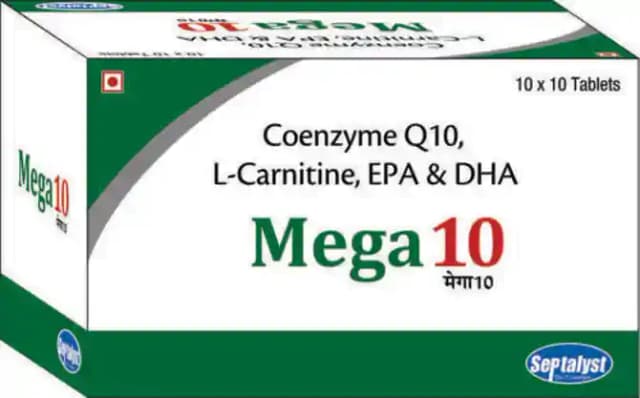 Mega 10 (1 Strip Of 10 tablets)