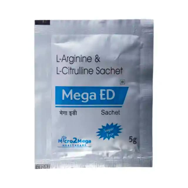 Mega ED Granules Sugar Free (1 Sachet Of 5 gm Granules)