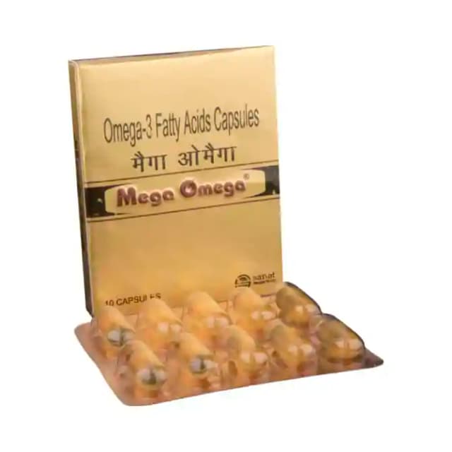 Mega Omega (1 Strip Of 10 capsules)
