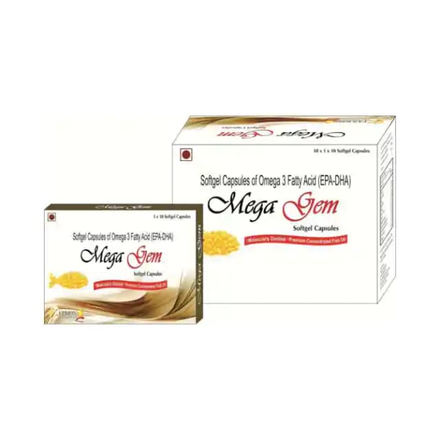 Megagem (1 Strip Of 10 capsules)