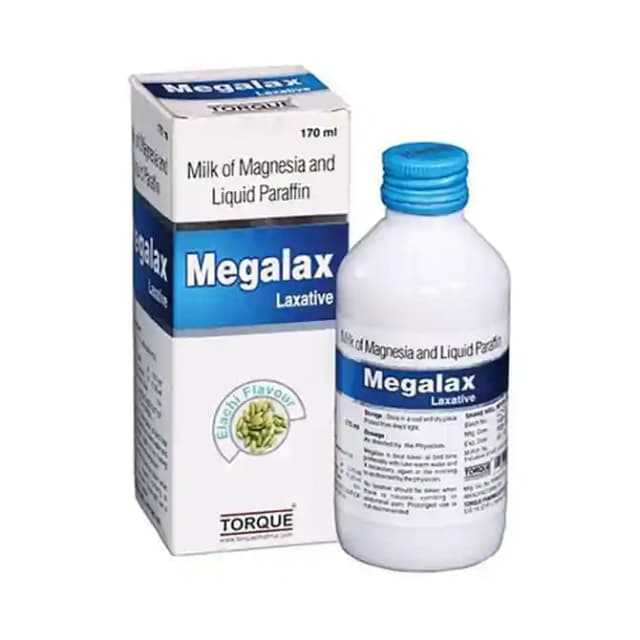Megalax Laxative Syrup (1 Bottle of 170 ml Syrup)