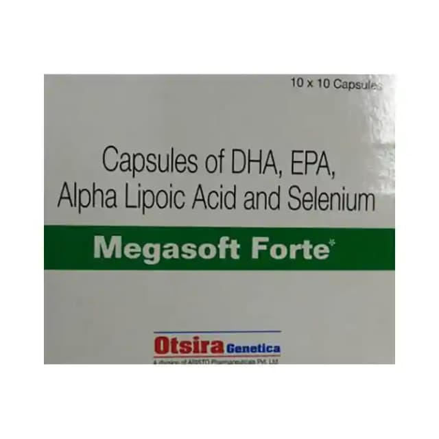 Megasoft Forte (1 Strip Of 10 capsules)