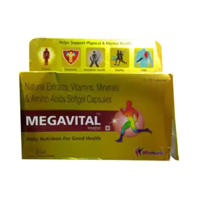 Megavital (1 Strip Of 15 capsules)