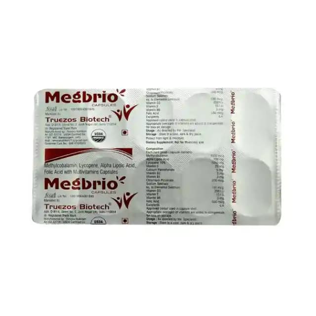Megbrio (1 Strip Of 10 capsules)