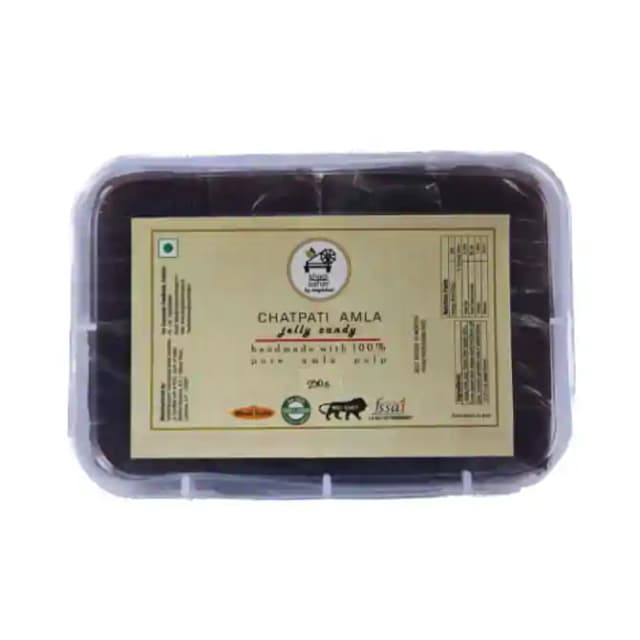Khadi Aahar Amla Jelly Candy Chatpati (1 Box Of 250 gm Candy)