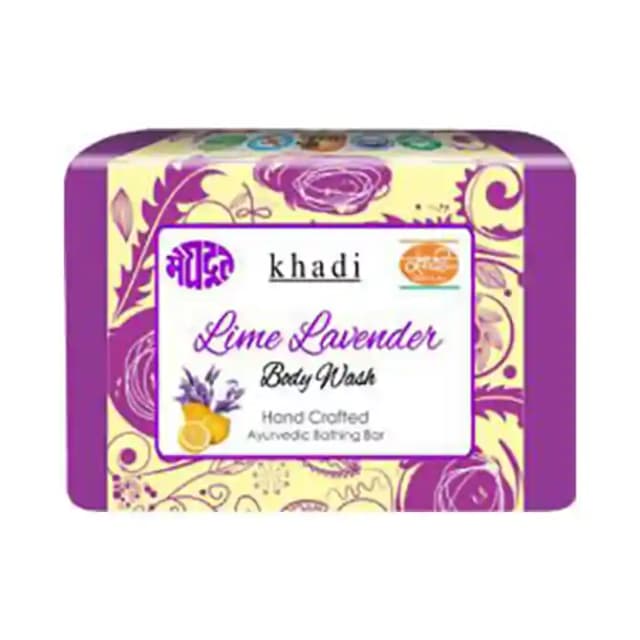 Meghdoot Lime Lavender Body Wash (1 Packet Of 125 gm Soap)