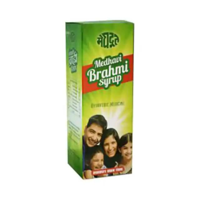 Meghdoot Medhavi Brahmi Syrup (1 Bottle of 200 ml Syrup)