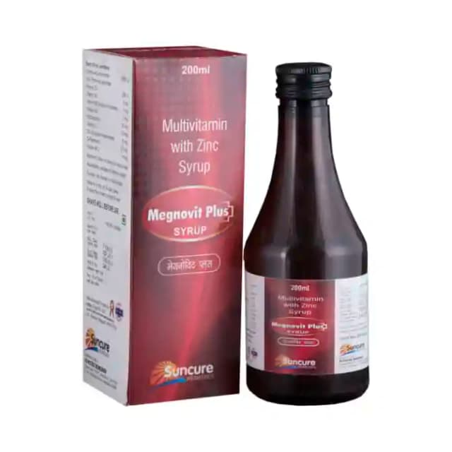 Megnovit Plus Syrup (1 Bottle of 200 ml Syrup)