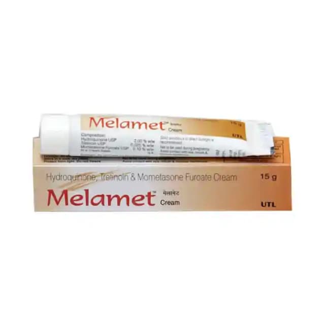 Melamet Cream (15 gm in 1 tube)