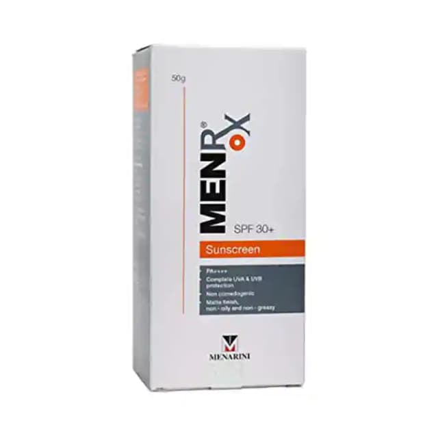 Menrox Sunscreen Cream SPF 30+ (1 Tube Of 50 gm Cream)