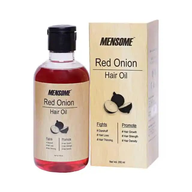 Mensome Red Onion Hair Oil (1 Bottle of 200 ml Oil)