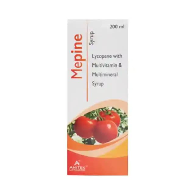Mepine Syrup (1 Bottle of 200 ml Syrup)