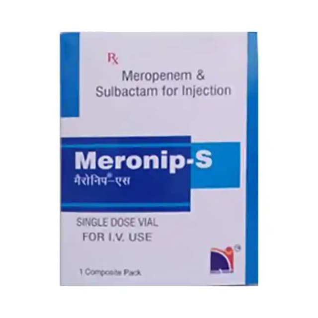 Meronip S Injection (1 Injection in 1 vial)