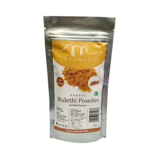 Mesmara Herbal Mulethi Powder (1 Jar Of 100 gm Powder)