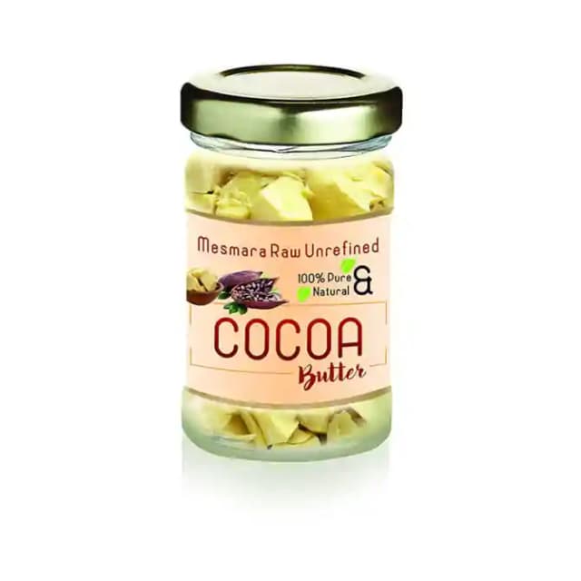 Mesmara Raw Unrefined Cocoa Butter (1 Jar Of 150 gm Cream)