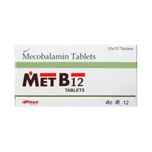 Met B12 (1 Strip Of 10 tablets)