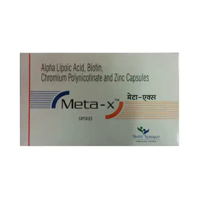 Meta X (1 Strip Of 10 capsules)