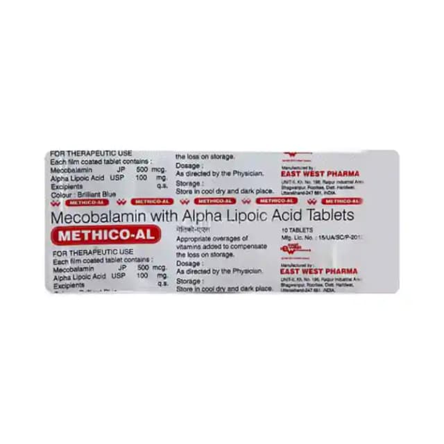 Methico AL (1 Strip Of 10 tablets)