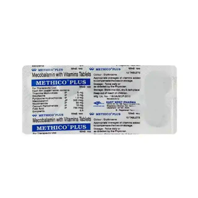 Methico Plus (1 Strip Of 10 tablets)
