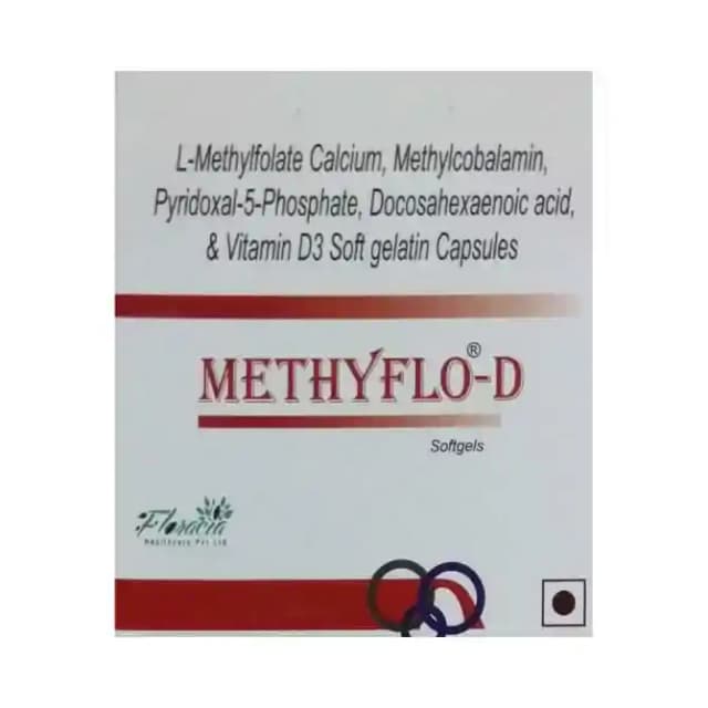 Methyflo D Softgel (1 Strip Of 10 soft gelatin capsules)