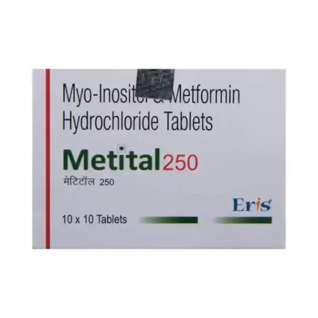Metital 250 (10 tablets in 1 strip)