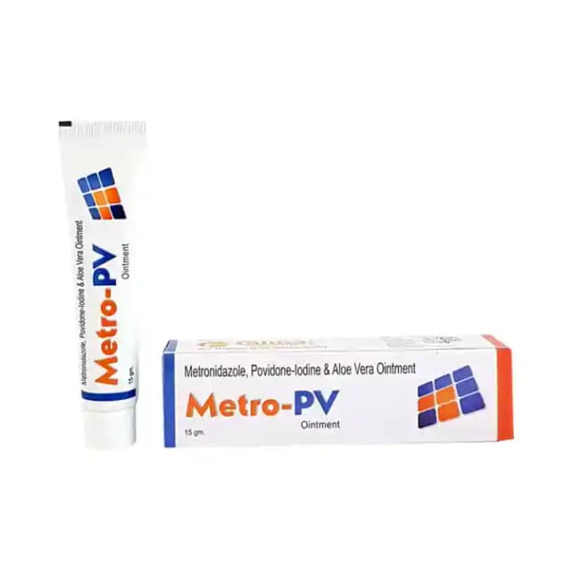 Metro PV Ointment (15 gm in 1 tube)