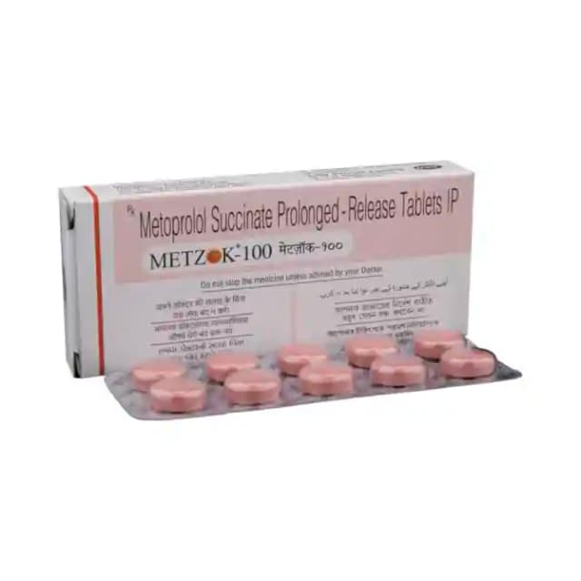 Metzok 100 PR (10 tablets pr in 1 strip)