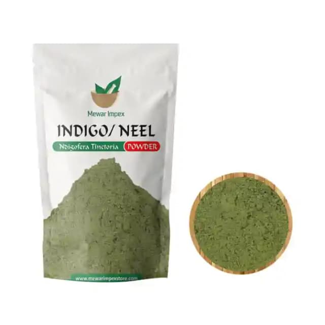 Mewar Impex Indigo Powder (1 Packet Of 500 gm Powder)