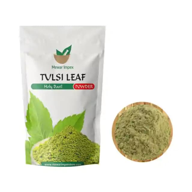 Mewar Impex Tulsi Leaf Powder (1 Packet Of 500 gm Powder)