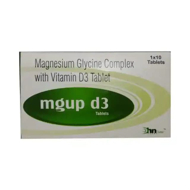 Mgup d3 (1 Strip Of 10 tablets)