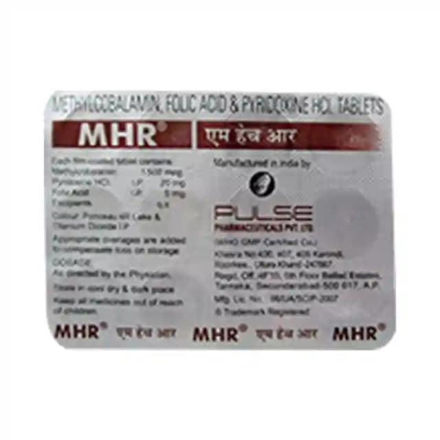 Mhr (1 Strip Of 15 tablets)