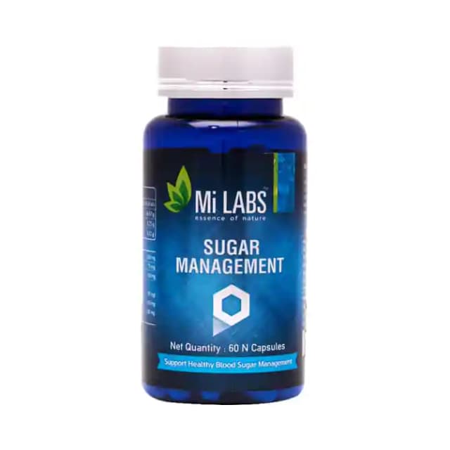 MI Labs Sugar Management (1 Bottle of 60 capsules)