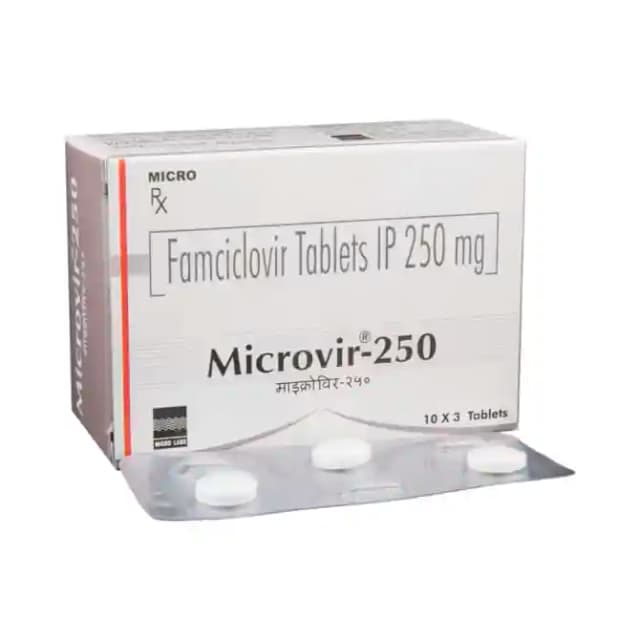 Microvir 250 (3 tablets in 1 strip)