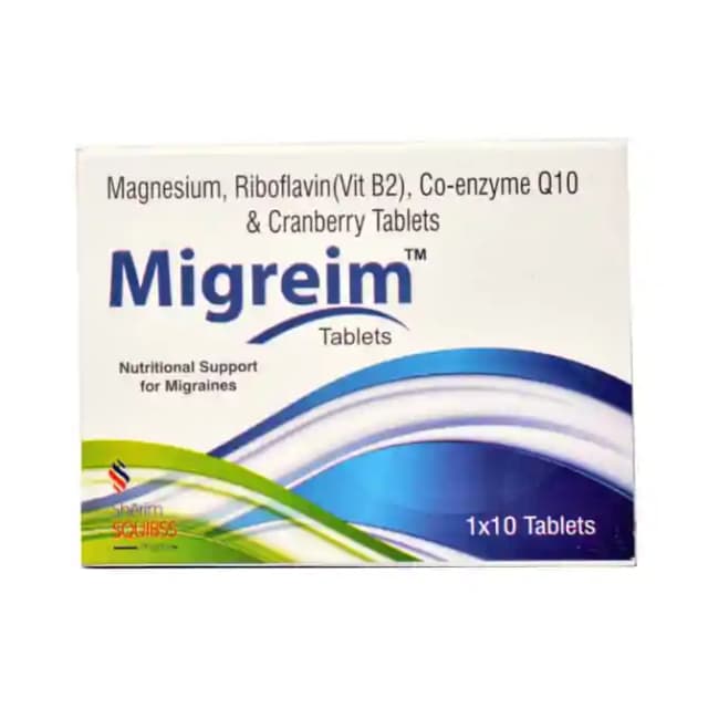 Migreim (1 Strip Of 10 tablets)