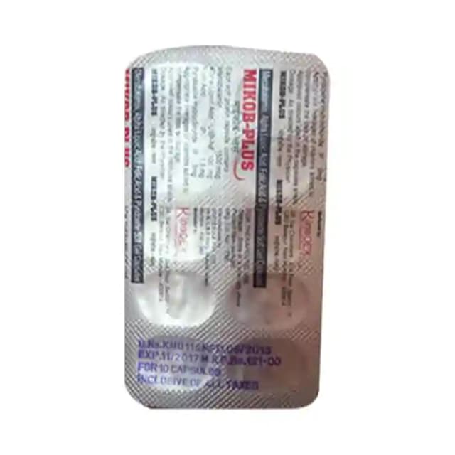 Mikob Plus (1 Strip Of 10 capsules)