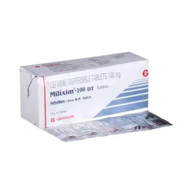 Milixim 100 DT (10 tablets dt in 1 strip)