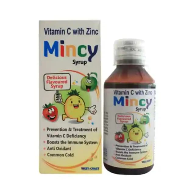Mincy Syrup (1 Bottle of 100 ml Syrup)