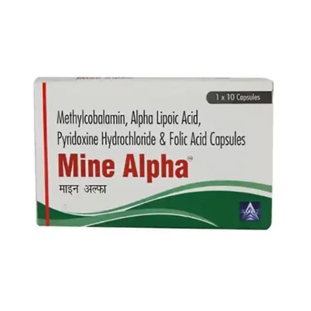 Mine Alpha (1 Strip Of 10 capsules)