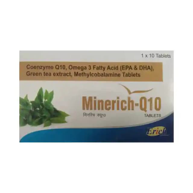 Minerich Q10 (1 Strip Of 10 tablets)