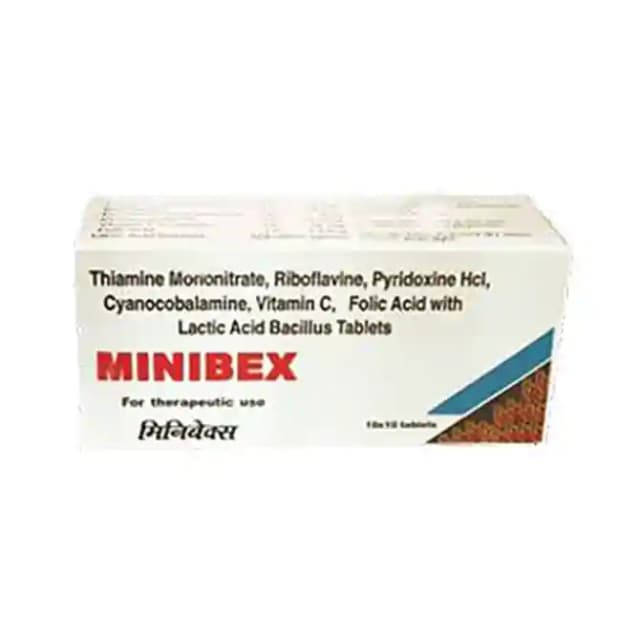 Minibex (1 Strip Of 10 tablets)