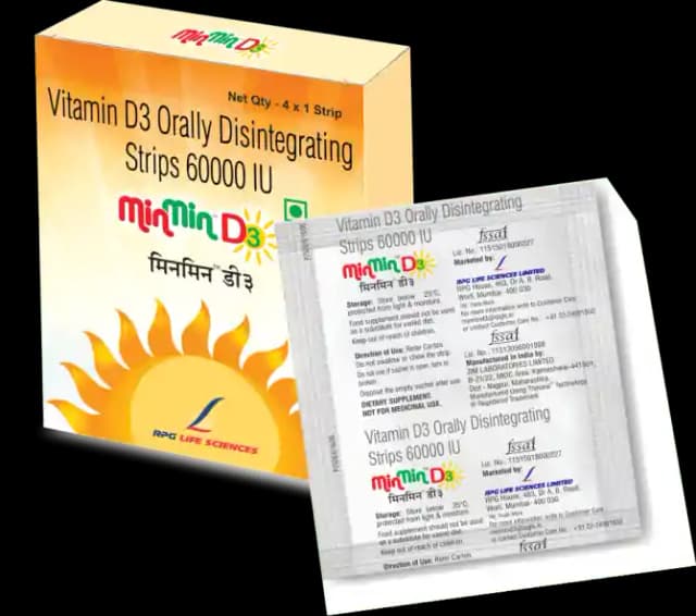 Minmin D3 Sachet (1 Packet Of 4 Sachets)