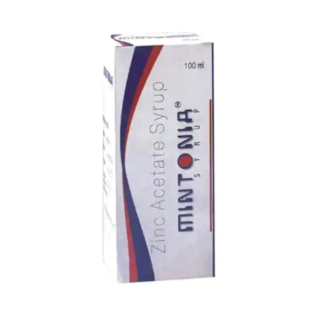 Mintonia Syrup (1 Bottle of 100 ml Syrup)