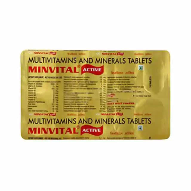 Minvital Active (1 Strip Of 10 tablets)