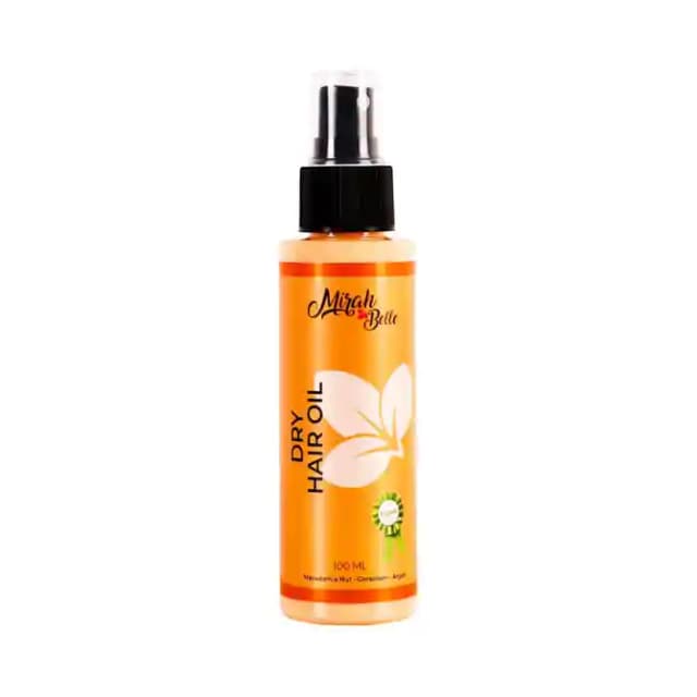 Mirah Belle Hair Darkening Hair Oil Dry Hair (1 Pump Bottle of 100 ml Oil)