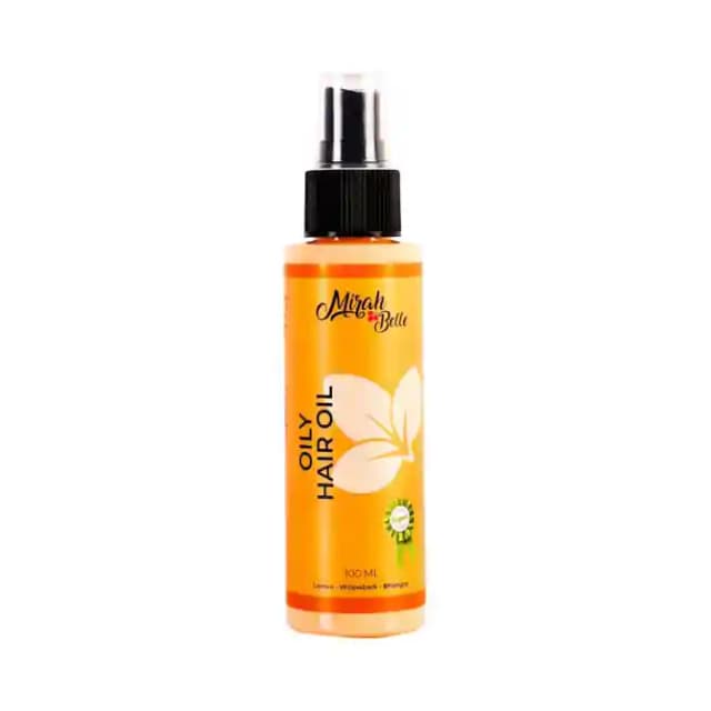 Mirah Belle Hair Darkening Hair Oil Oily Hair (1 Bottle of 100 ml Oil)