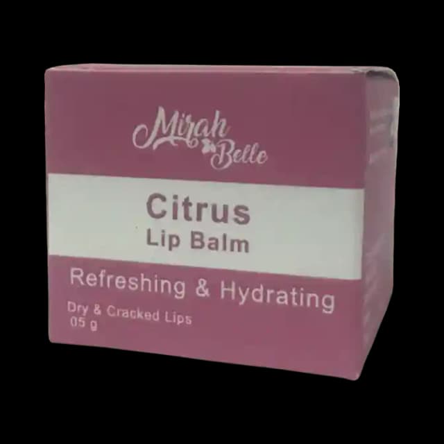 Mirah Belle Lip Balm Citrus (1 Jar Of 5 gm Balm)
