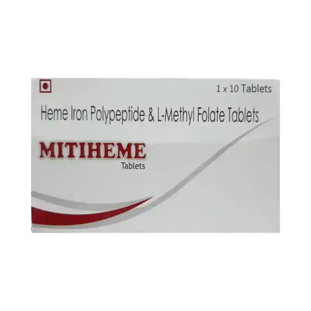 Mitiheme (1 Strip Of 10 tablets)