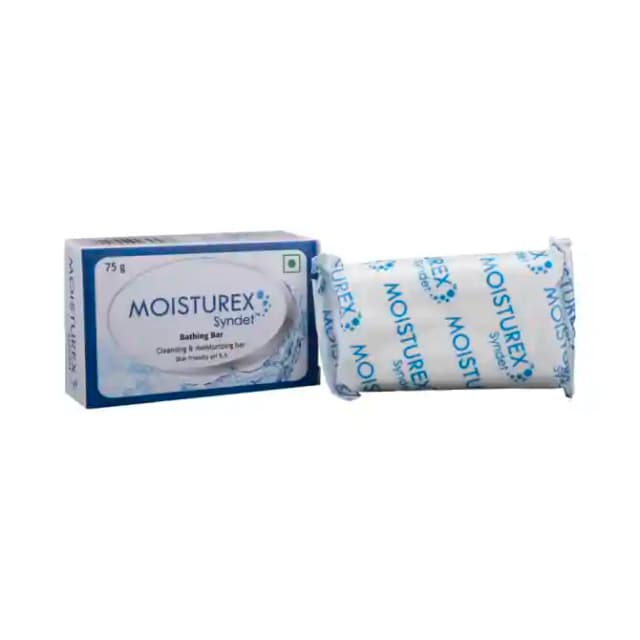 Moisturex Syndet Bathing Bar (1 Packet Of 75 gm Soap)
